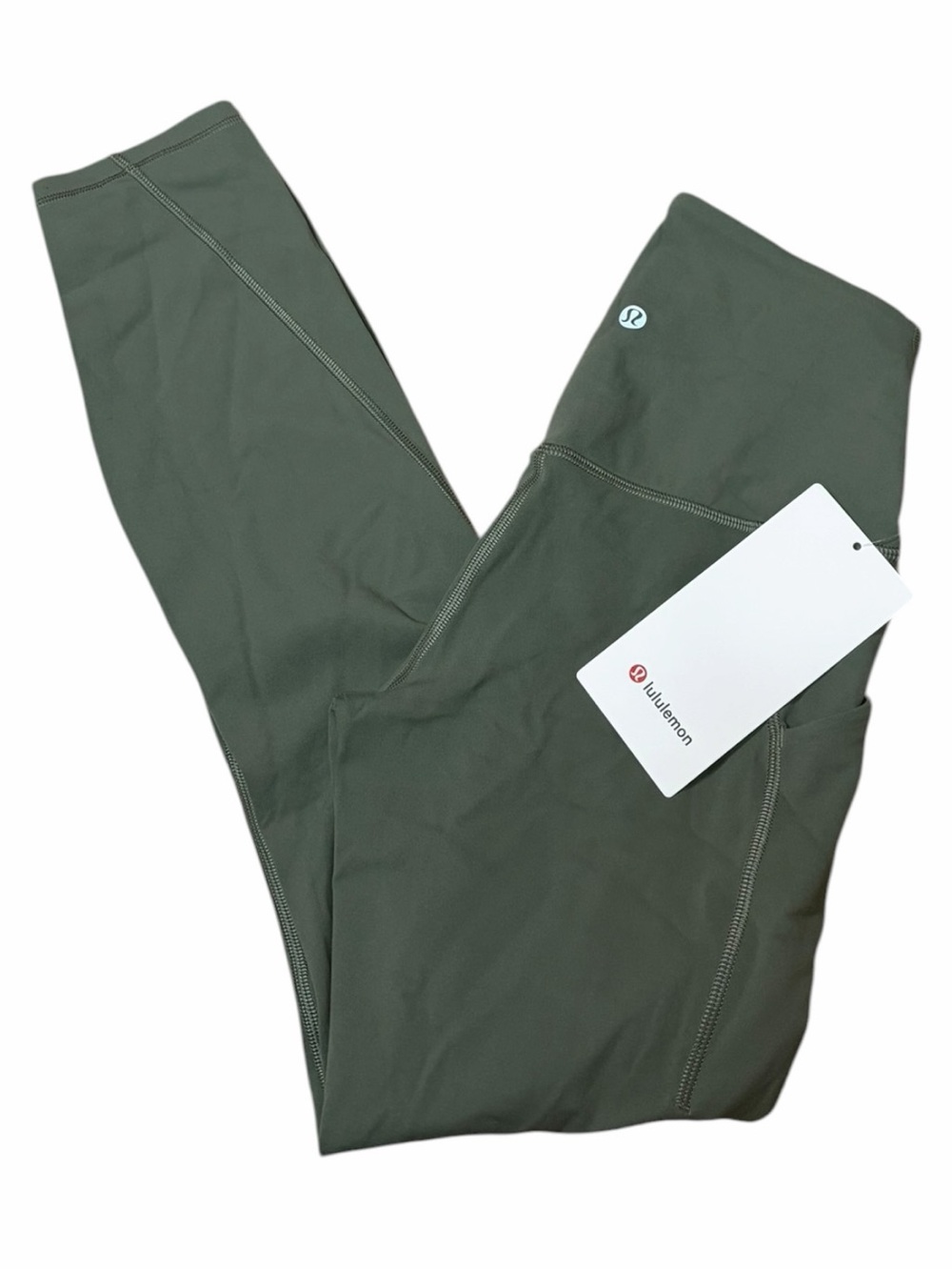 NWT Lululemon Align High-Rise Pant with Pockets 25” (Willow Leaf) Size 4